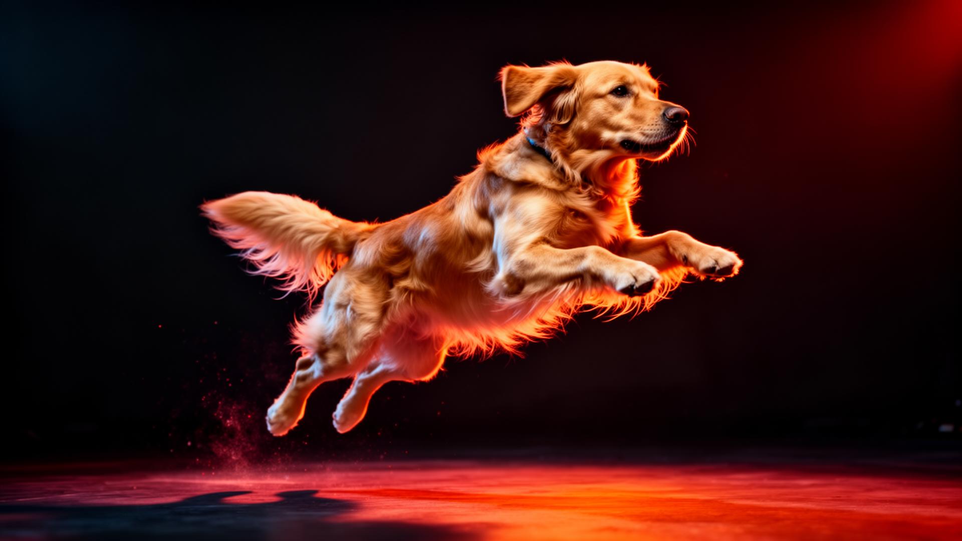Cão saudável transformado pelo Protocolo Biohacking